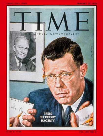 Time - James Hagerty - Jan. 27, 1958 - Military