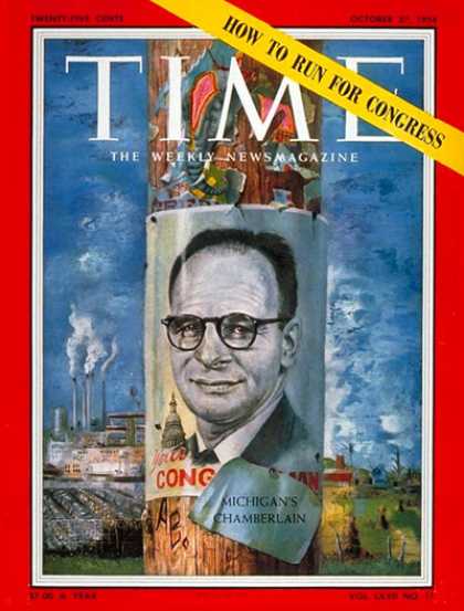 Time - Charles Chamberlain - Oct. 27, 1958 - Politics