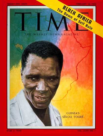 Time - Sekou Toure - Feb. 16, 1959 - Guinea - Africa