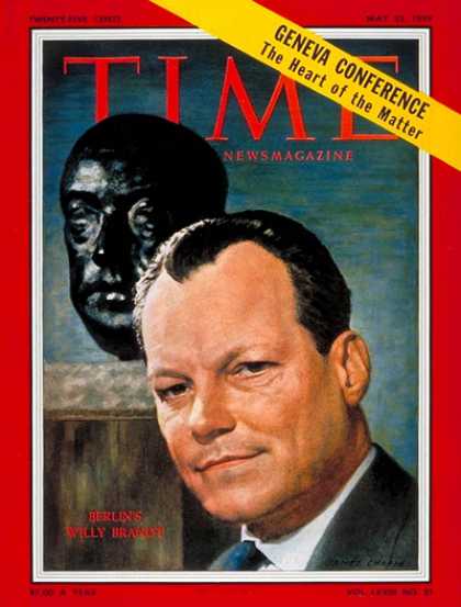 Time - Willy Brandt - May 25, 1959 - Germany