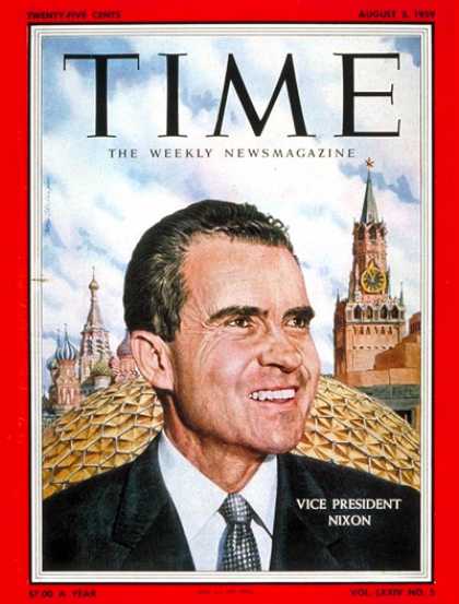Time - Richard Nixon - Aug. 3, 1959 - Politics