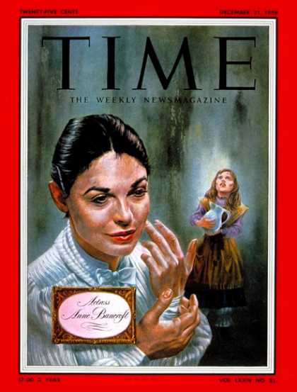 Time - Anne Bancroft - Dec. 21, 1959 - Actresses - Theater - Movies - Broadway
