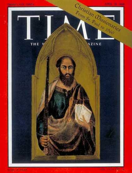 Time - St. Paul - Apr. 18, 1960 - Religion - Christianity