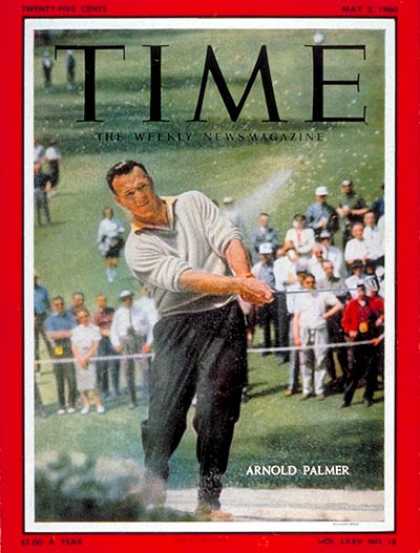 Time - Arnold Palmer - May 2, 1960 - Golf - Most Popular - Sports