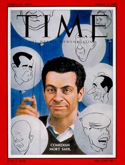 Time - Mort Sahl - Aug. 15, 1960 - Comedy