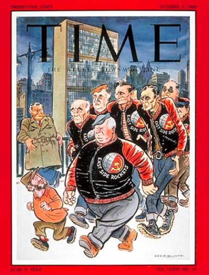 Time - Nikita Krushchev, Satellite Leaders - Oct. 3, 1960 - Nikita Khrushchev - Russia
