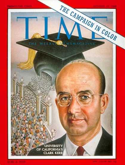 Time - Clark Kerr - Oct. 17, 1960 - California - Education - Colleges & Universities
