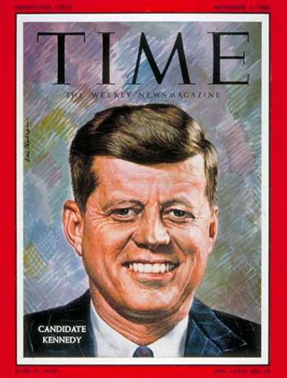Time - John F. Kennedy - Nov. 7, 1960 - Congress - Senators - Most Popular - Jacqueline