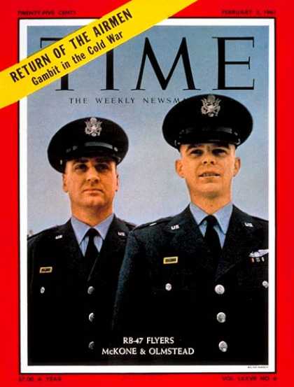 Time - John McKone, Bruce Olmstead - Feb. 3, 1961 - Cold War - Aviation