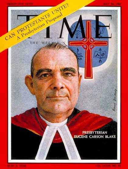 Time - Eugene Carson Blake - May 26, 1961 - Religion - Christianity
