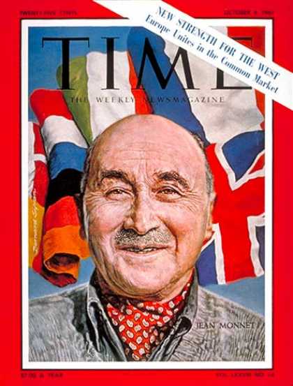 Time - Jean Monnet - Oct. 6, 1961 - Economy