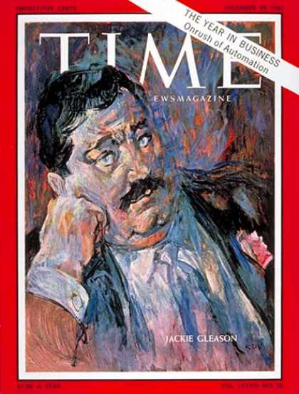 Time - Jackie Gleason - Dec. 29, 1961 - Television - Comedy - Actors - Movies