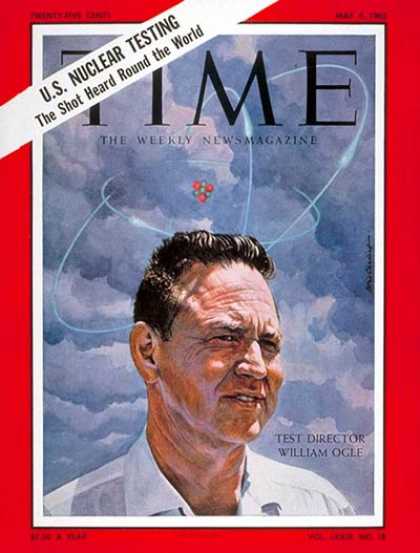 Time - William E. Ogle - May 4, 1962 - Nuclear Weapons - Atomic Bomb - Weapons - Scienc