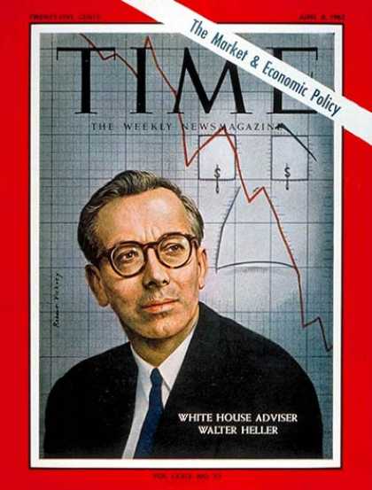 Time - Walter W. Heller - June 8, 1962 - Economy