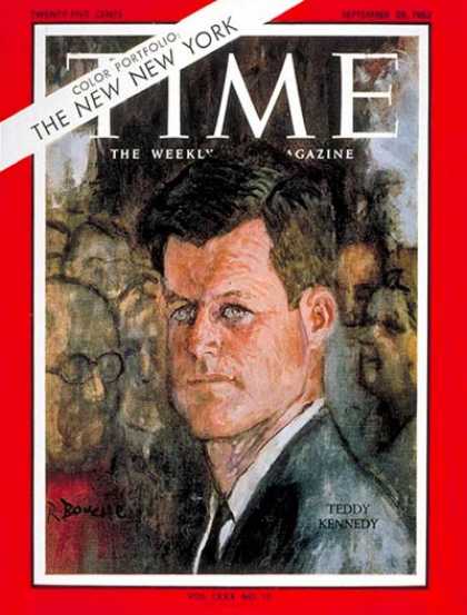 Time - Ted Kennedy - Sep. 28, 1962 - Edward Kennedy - Congress - Senators - New York -