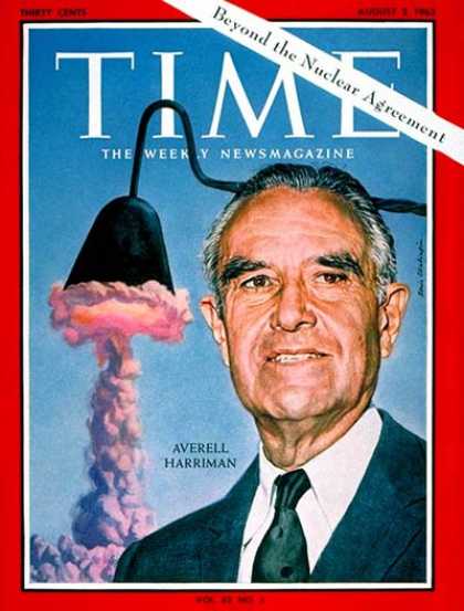 Time - W. Averell Harriman - Aug. 2, 1963 - Governors - New York - Politics