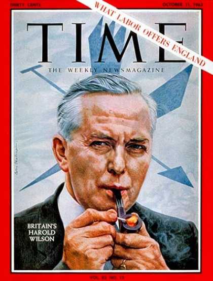 Time - Harold Wilson - Oct. 11, 1963 - Great Britain
