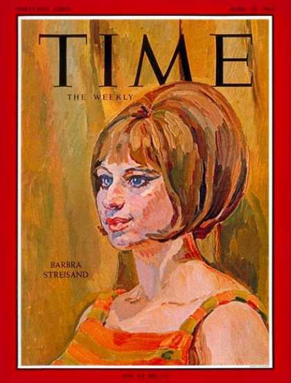 Time - Barbara Streisand - Apr. 10, 1964 - Singers - Actresses - Movies - Music