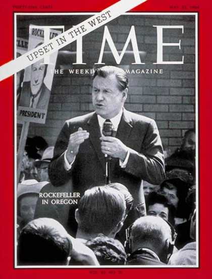 Time - Nelson Rockefeller - May 22, 1964 - Presidential Elections - Politics