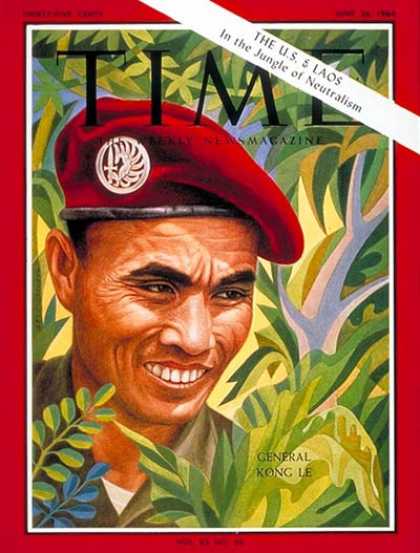 Time - General Kong Le - June 26, 1964 - Laos - Generals