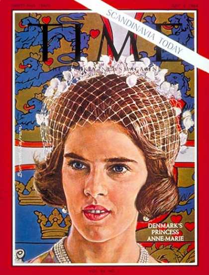 Time - Princess Anne-Marie - July 3, 1964 - Royalty - Denmark - Women