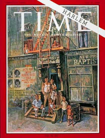 Time - Harlem - July 31, 1964 - Cities - New York - Most Popular