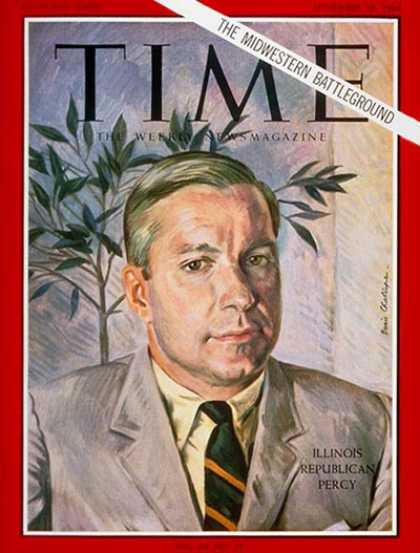 Time - Charles H. Percy - Sep. 18, 1964 - Politics