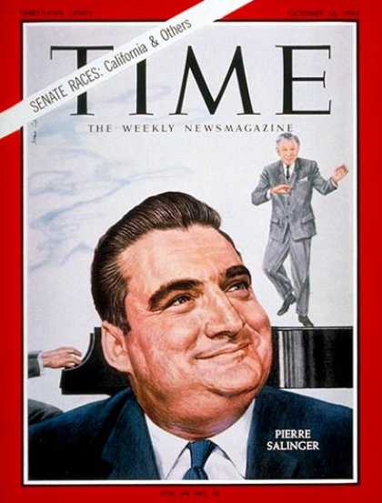 Time - Pierre Salinger - Oct. 16, 1964 - Politics