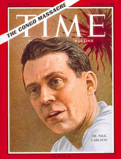 Time - Dr. Paul Carlson - Dec. 4, 1964 - Congo - Africa