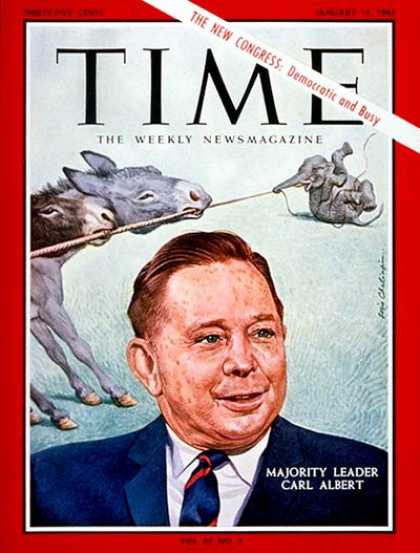 Time - Carl Albert - Jan. 15, 1965 - Congress - Politics