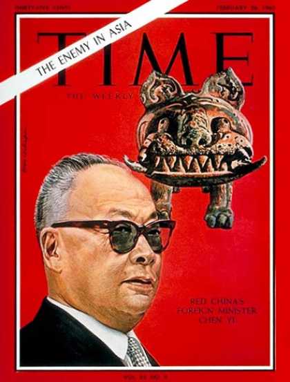 Time - Marshall Chen Yi - Feb. 26, 1965 - China - Communism