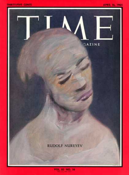 Time - Rudolph Nureyev - Apr. 16, 1965 - Dance - Ballet