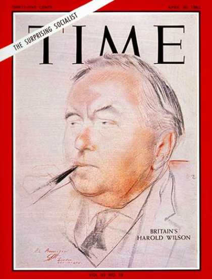 Time - Harold Wilson - Apr. 30, 1965 - Great Britain - Prime Ministers