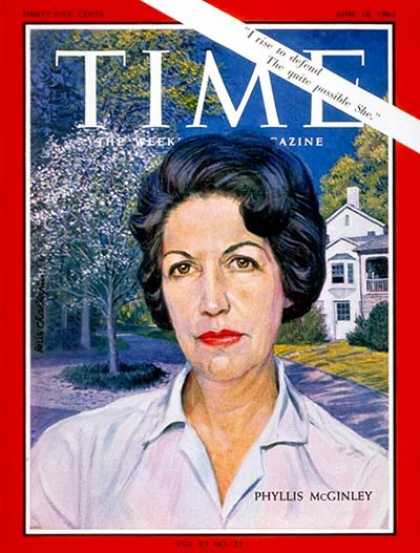 Time - Phyllis McGinley - June 18, 1965 - Women