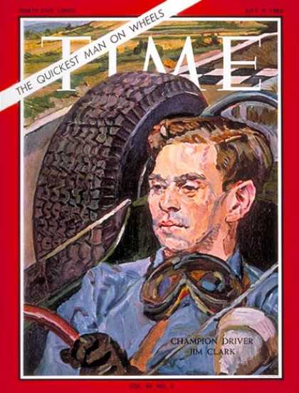 Time - Jim Clark - July 9, 1965 - Auto Racing - Sports
