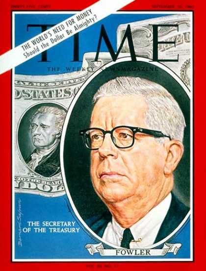 Time - Henry H. Fowler - Sep. 10, 1965 - Politics