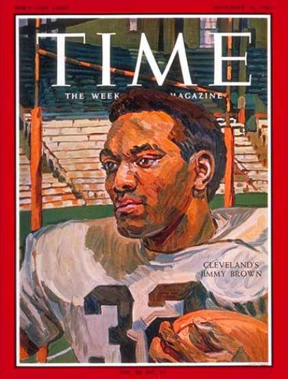 Time - Jimmy Brown - Nov. 26, 1965 - Football - Most Popular - Sports