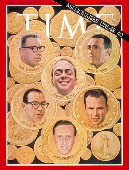 Time - Millionaires Under 40 - Dec. 3, 1965 - Business - Money - Society