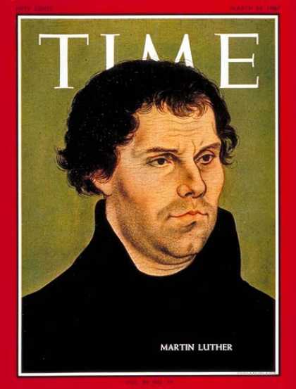 Time - Martin Luther - Mar. 24, 1967 - Religion
