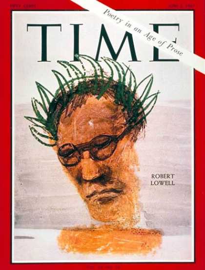 Time - Robert Lowell - June 2, 1967 - Books - Poets