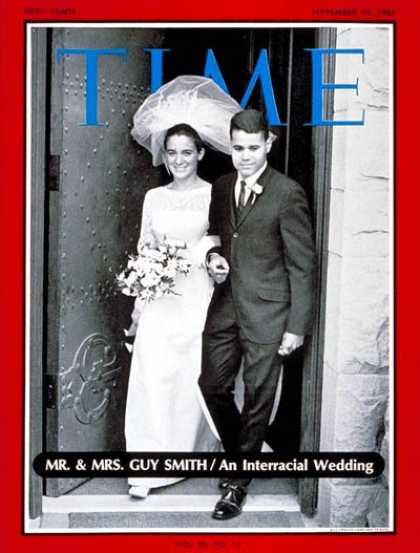 Time - Mr. And Mrs. Guy Smith - Sep. 29, 1967 - Demographics - Marriage - Ethnicity - R