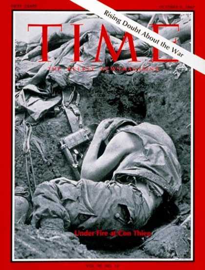 Time - Marines at Con Thien - Oct. 6, 1967 - Marines - Vietnam War - Vietnam