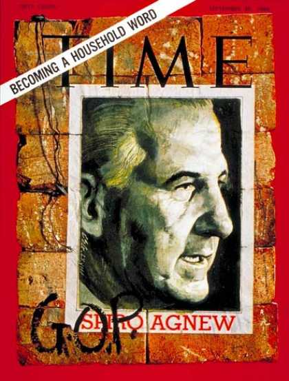 Time - Spiro Agnew - Sep. 20, 1968 - Vice Presidents - Politics