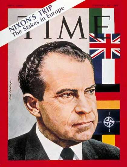 Time - Richard Nixon - Feb. 28, 1969 - U.S. Presidents - Politics