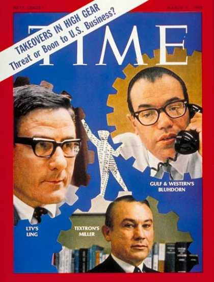 Time - Ling, Bludhorn, Miller - Mar. 7, 1969 - Business