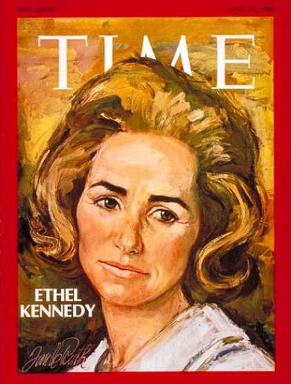 Time - Ethel Kennedy - Apr. 25, 1969 - Kennedys