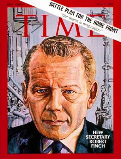 Time - Robert H. Finch - May 2, 1969 - Politics