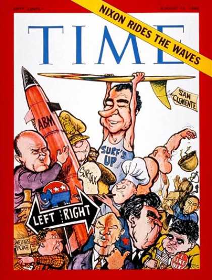 Time - The Nixon Presidency - Aug. 15, 1969 - Richard Nixon - U.S. Presidents - Politic