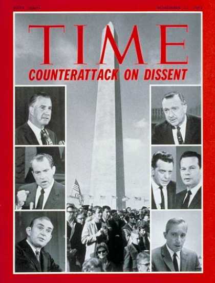 Time - Combatting Dissent - Nov. 21, 1969 - Politics - Broadcasting - Media - Journalis
