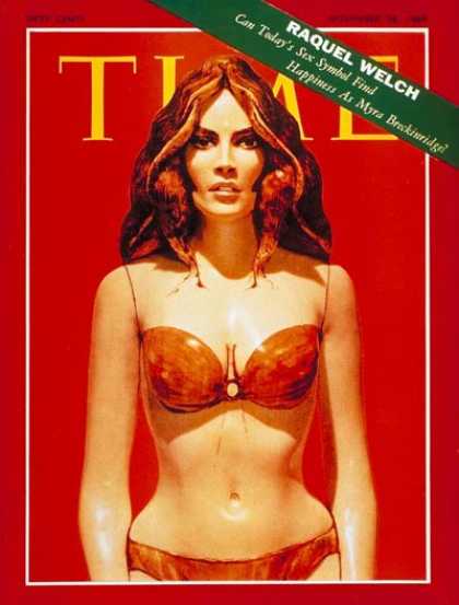 Time - Raquel Welch - Nov. 28, 1969 - Actresses - Most Popular - Movies